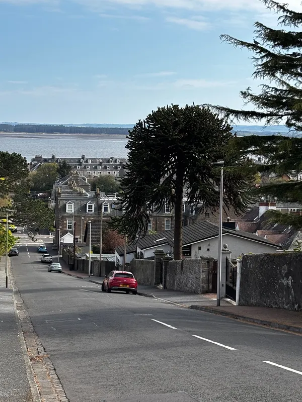 Puzzler with a River Tay view 